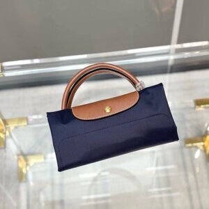 Brand new Longchamp blue canvas travel bag